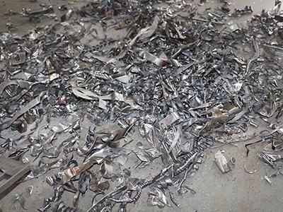 Metal shredding and recycling